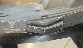Paragolpes delantero 4m5117c749a ford focus 177031