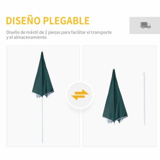 Parasol para terraza