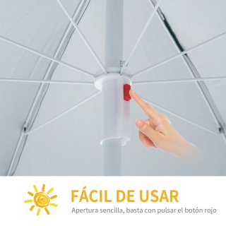Parasol para terraza