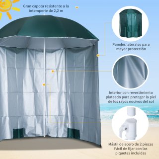 Parasol para terraza