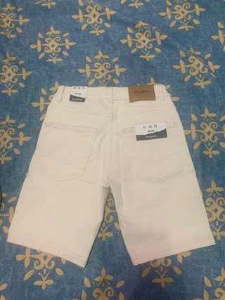 Pantalones cortos Pull&Bear beige Talla M