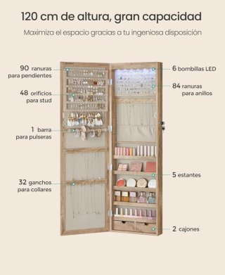 Espejo Joyero NUEVO A ESTRENAR