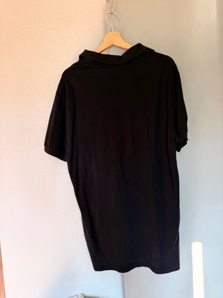 Polo C&A Uomo Nero Cotone Nuova