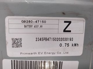BATERIA TOYOTA C-HR Hybrid Advance