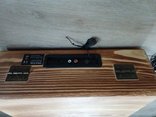 Tocadiscos Portátil Prixton Maletín Madera