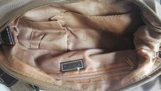 Bolso de hombro multibolsillos