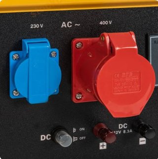 Generador Gasolina 6500W Trifásico Arranque Eléctr