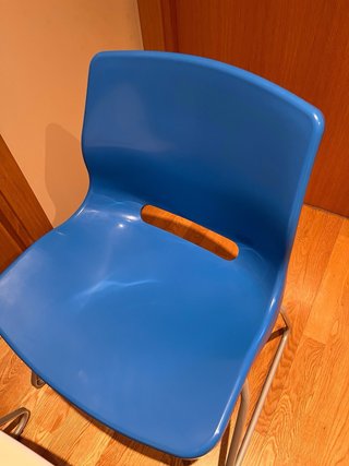 Sillas Ikea Plástico y Metal