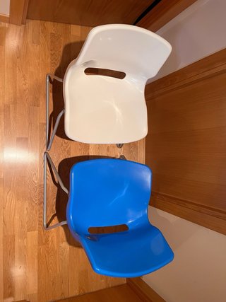 Sillas Ikea Plástico y Metal