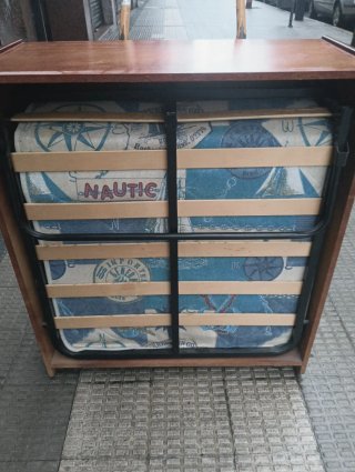Cama auxiliar de madera