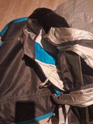 Tienda hinchable Quechua + hinchador