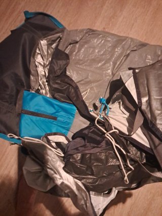 Tienda hinchable Quechua + hinchador