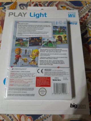 PRECINTADOS. Juego Wii Crazy Golf+ Pack Accesorios