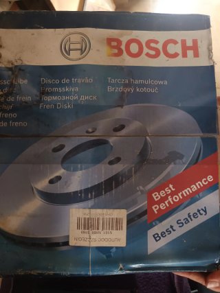 Discos Freno Delanteros BOSCH