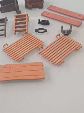 Playmobil mobiliario barco y accesorios