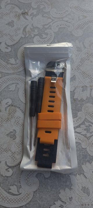Correa Garmin Naranja + Herramientas