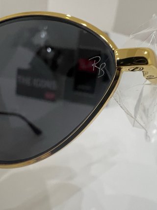 Occhiali Ray-Ban Kai Nero/Oro