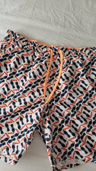Costume da bagno uomo Sundek fantasia tucani