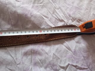 Cinturón de piel El Charro