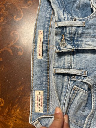 Levi's 724 High Rise Straight W27 Tg.41