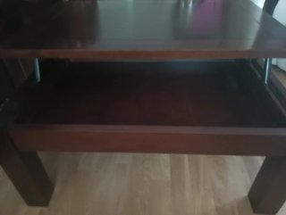 Mesa de centro madera salón