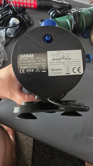 Filtro Acuario UV-C 9W