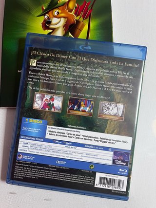 Blu-ray Disney Robin Hood Clásicos 21
