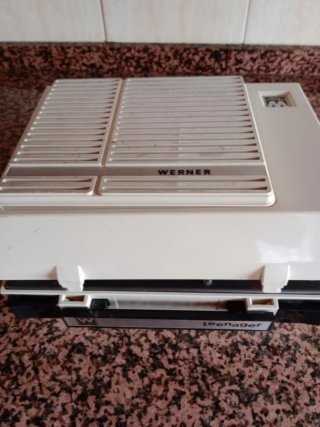 Tocadiscos Werner Teenager Blanco y Negro