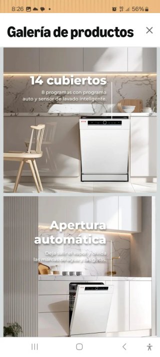 Lavavajillas Acero Inox 14 Servicios