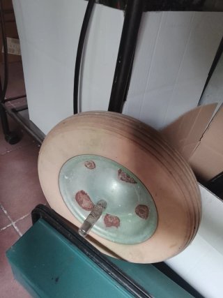 Rueda maciza para carretilla