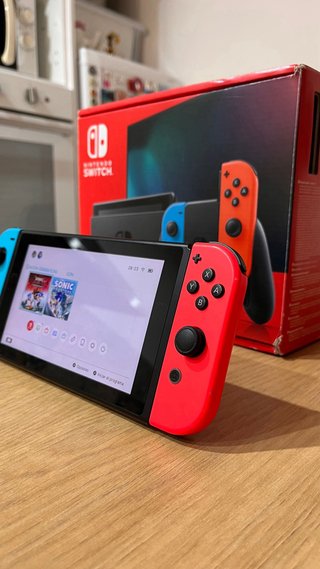 Nintendo Switch V2 + Sonic Frontiers y Generations