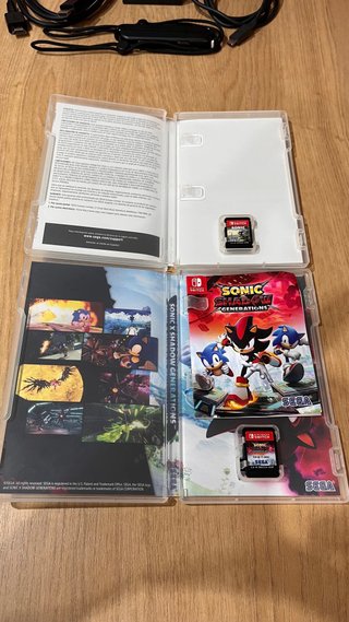 Nintendo Switch V2 + Sonic Frontiers y Generations