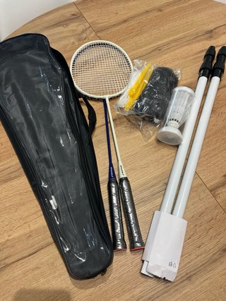 Conjunto Bádminton Raquetas y Volantes