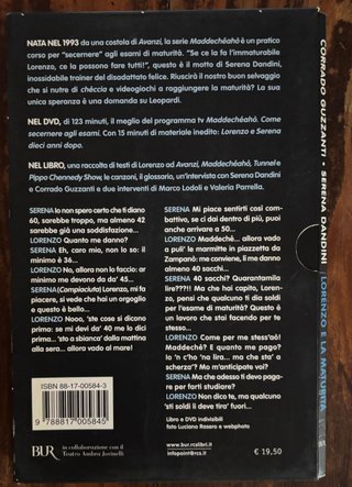 corrado guzzanti e serena dandini libro e dvd