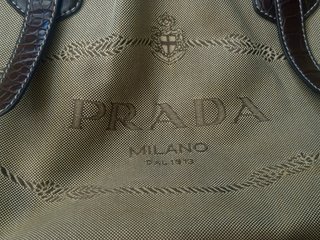 Borsa Prada Jacquard Originale Beige/Marrone