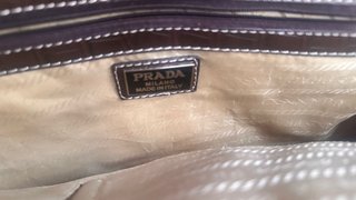 Borsa Prada Jacquard Originale Beige/Marrone