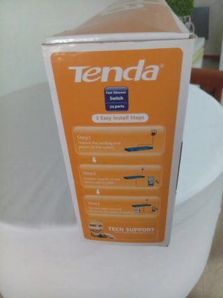 Tenda TEH2400M Switch Ethernet 24 Puertos