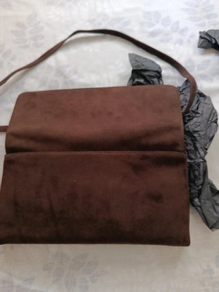 Bolso de mano y hombro marrón