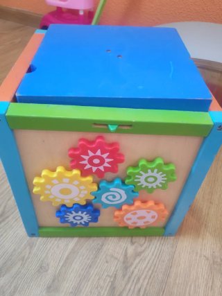 Caja Montessori Madera y Plástico
