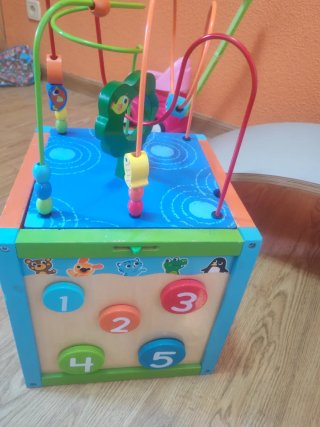 Caja Montessori Madera y Plástico