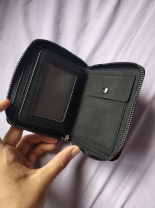 Cartera Baellerry Negra Cremallera