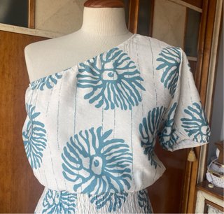 Vestido Verano Escote Asimétrico