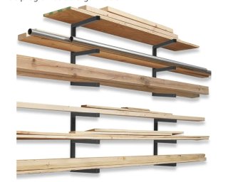 Estantería Madera 3 Niveles AKOZLIN