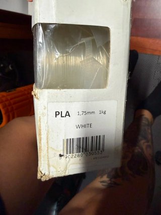 4 Bobinas Hilo PLA 1.75mm Devil Design blanco