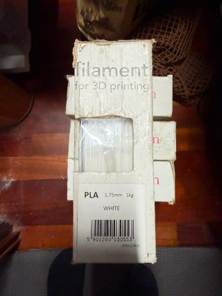 4 Bobinas Hilo PLA 1.75mm Devil Design blanco
