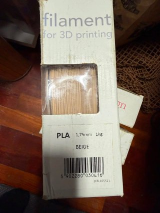4 Bobinas Hilo PLA 1.75mm Devil Design blanco