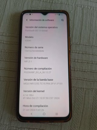 Vivo Y72 5G Gris/Morado