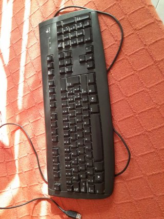 Tastiera Logitech Nera