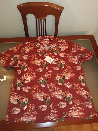 Camisa Hawaiana Hombre Talla XXL Estampada