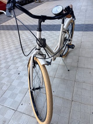 Bicicleta Paseo Vintage Color Crema